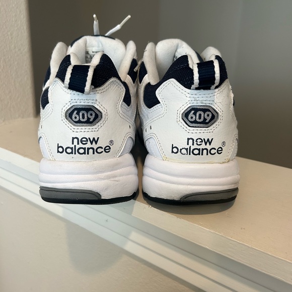 New Balance MX609WN Cross Training Men’s White/Navy Athletic Sneakers Size 13 2E - Picture 5 of 9